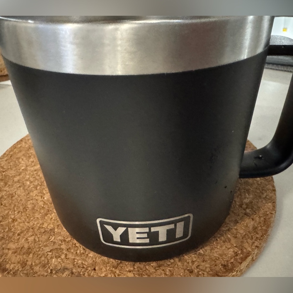 YETI Black Insulated Mug